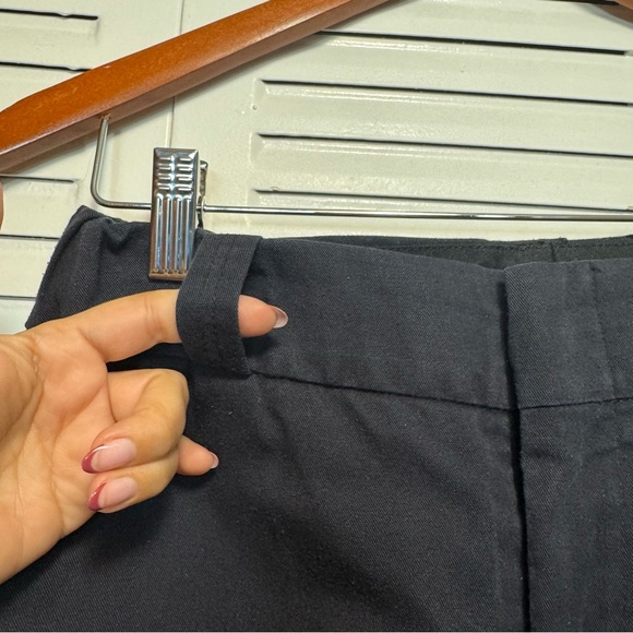 Elbeco Classic Prestige Flat Front Black Chino Pants Mens Size Actual Size 28x29 - Picture 4 of 10